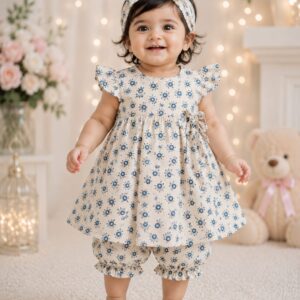 Cotton Frock for your Little Princess