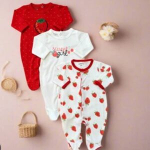 Pack of 5 Baby Body Suits